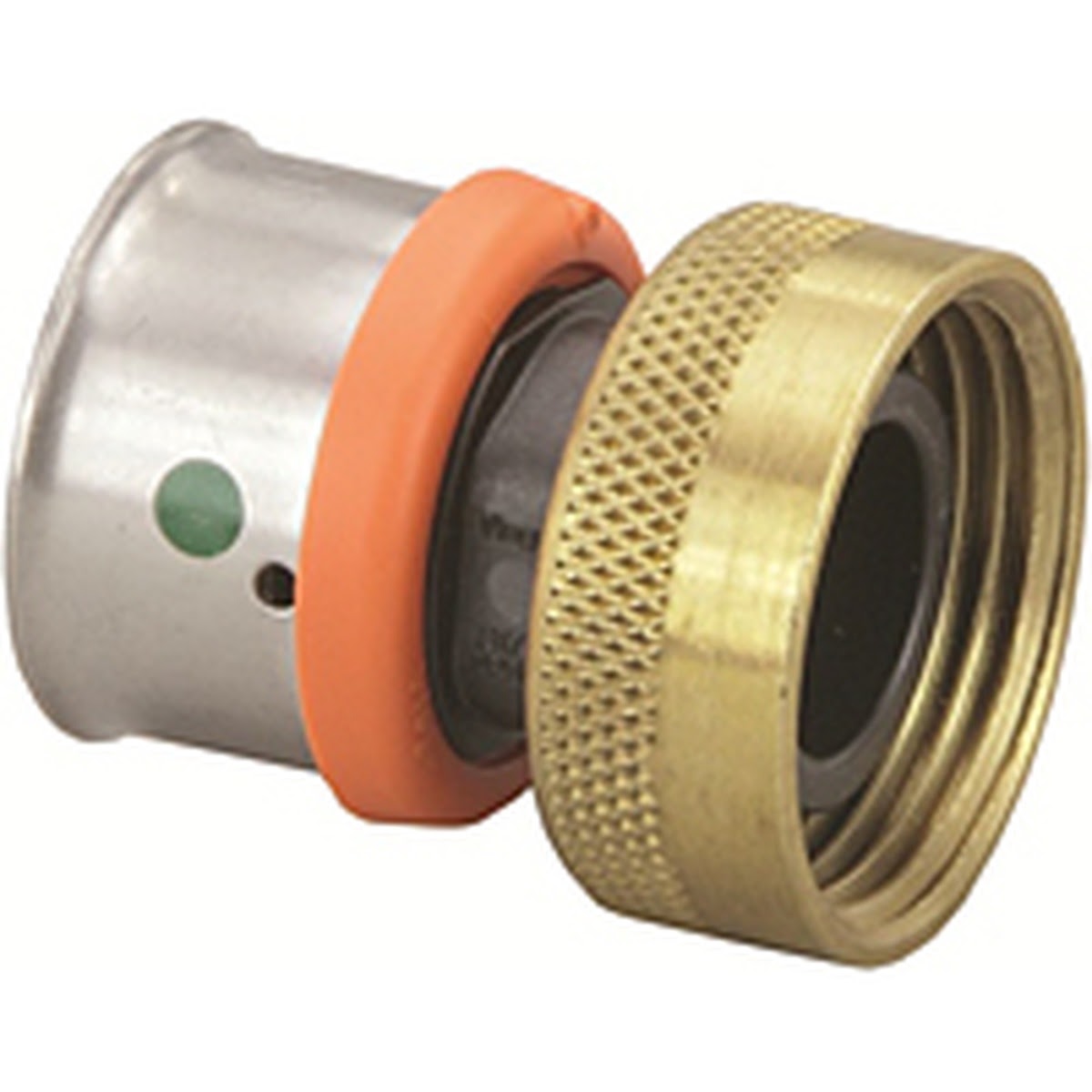 Viega 49416 (V5613.2) PureFlow Press supply adapter P x Supply polymer fitting for PEX to ManaBloc MiniBloc (1 Each)