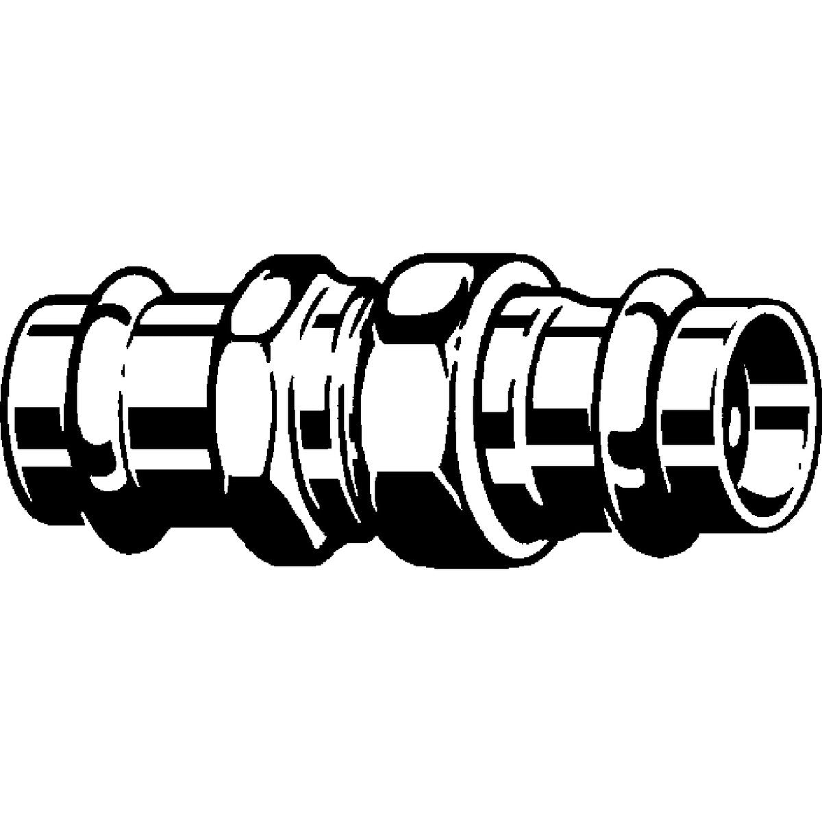 Viega 79135 (2960ZL) ProPress Zero Lead Silicium Bronze Press Union 1 in. x 1 in. (1 Each) - 2