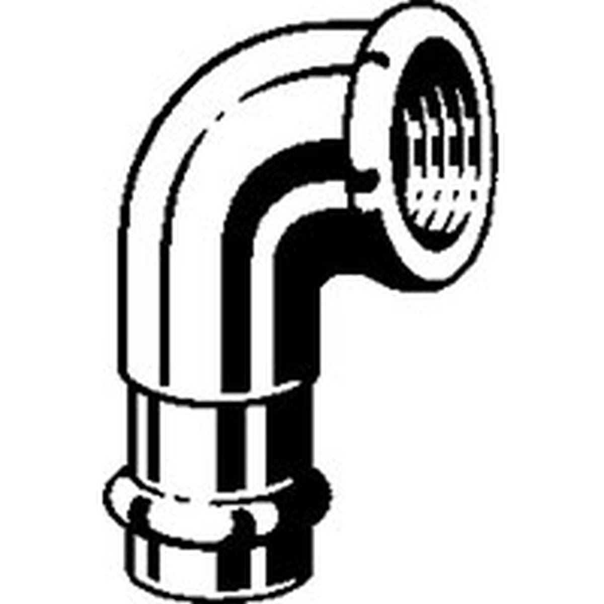 Viega 79540 (2914.2ZL) ProPress 3/4 in. Press x 3/4 in. FPT 90 Degree Bronze Elbow Zero Lead (1 Each) - 2