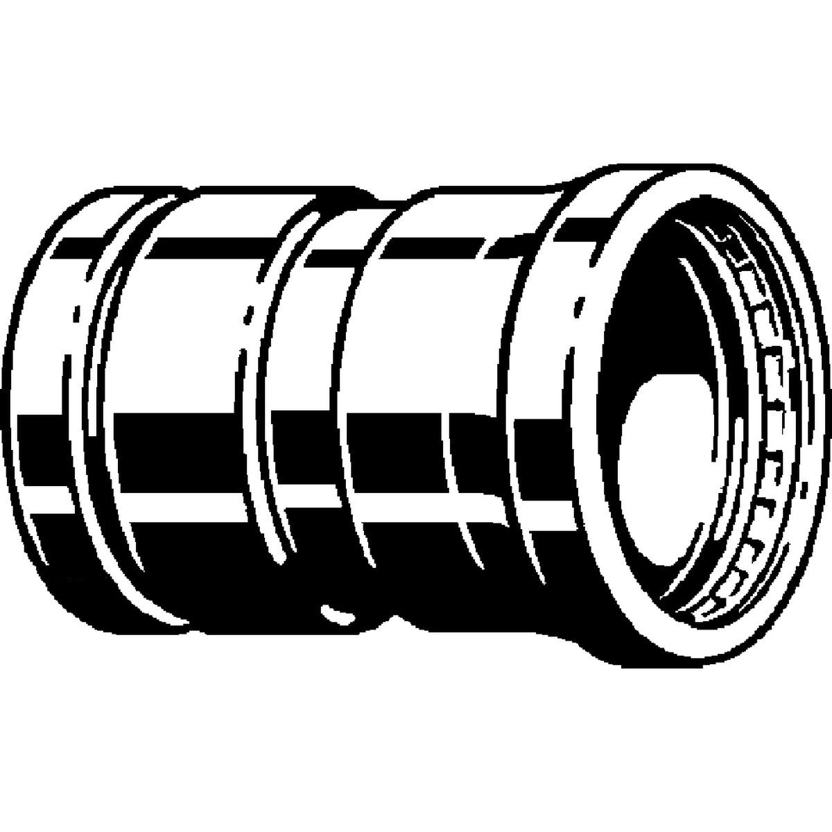 Viega 80064 (4013.2XL) ProPress 316 Stainless Steel Adapter 2-1/2 in. IPS x 2-1/2 in. CTS (1 Pack) - 2