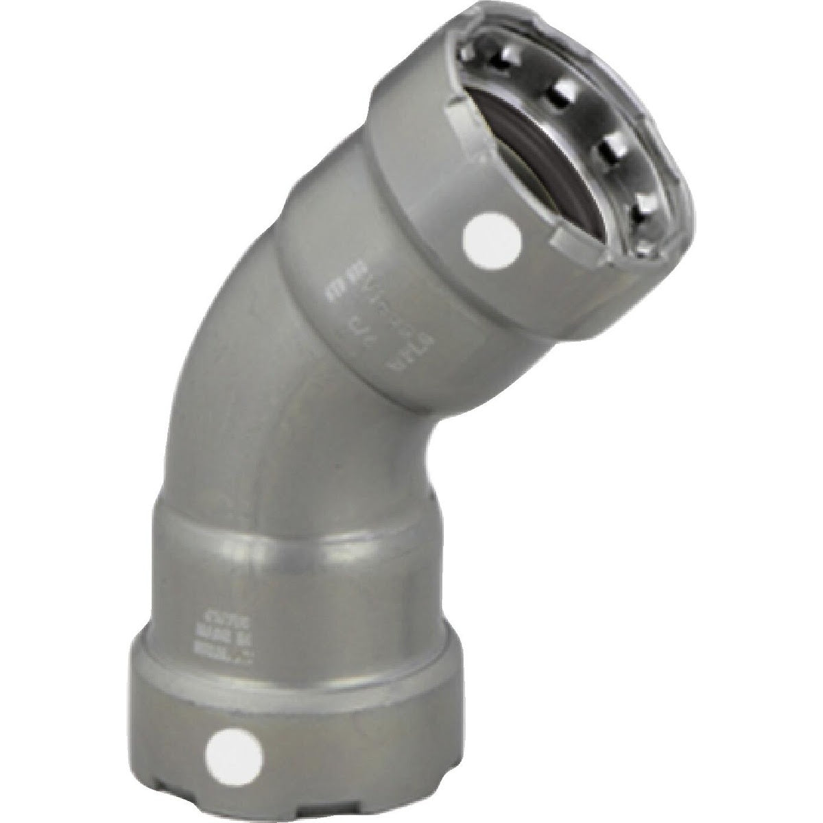 Viega 84350 (5926) MegaPress FKM 45 Degree Elbow 1-1/4 in. Press x Press (1 Each)