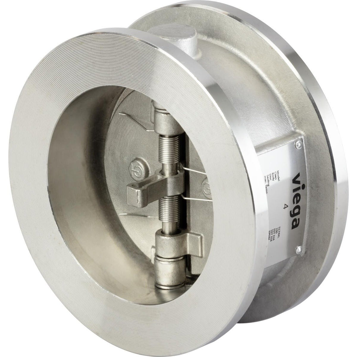 Viega 86960 (5174XL) MegaPress 316 2 1/2 in. Stainless Steel Wafer Check Valve (1 PC)