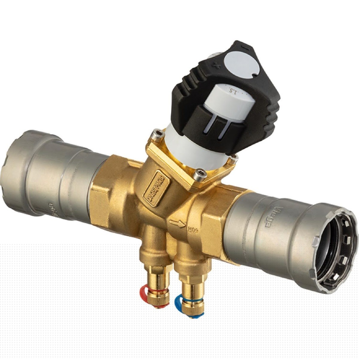 Viega 87345 (4881.7) MegaPress Dynamic Balancing Valve for Carbon Steel Press Piping (1 Each)