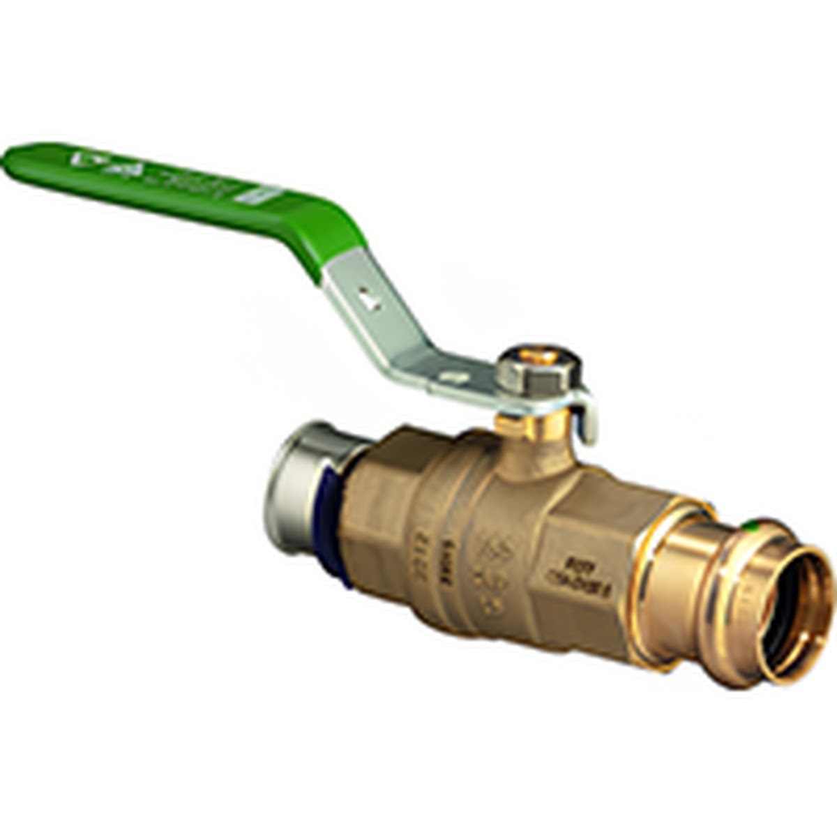 Viega 87855 (2882.1ZL) PureFlow Press Zero Lead Full Port Ball Valve 1/2 in P x P (1 Each)