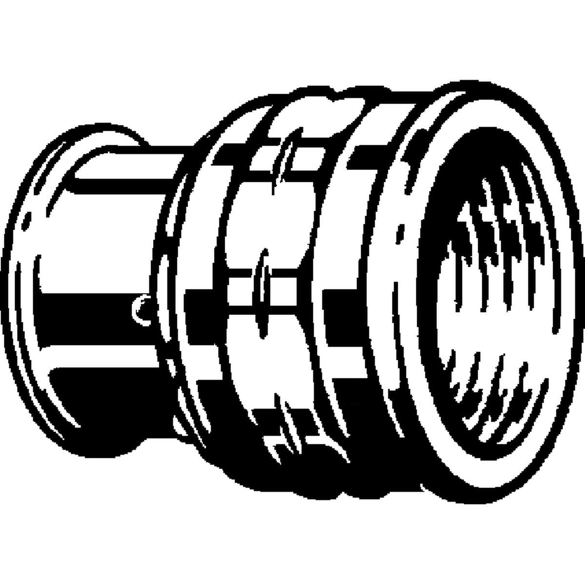 Viega 91545 (2812ZL) PureFlow Press Adapter 1 in Press x 3/4 in FPT Silicium Bronze (1 Each) - 2