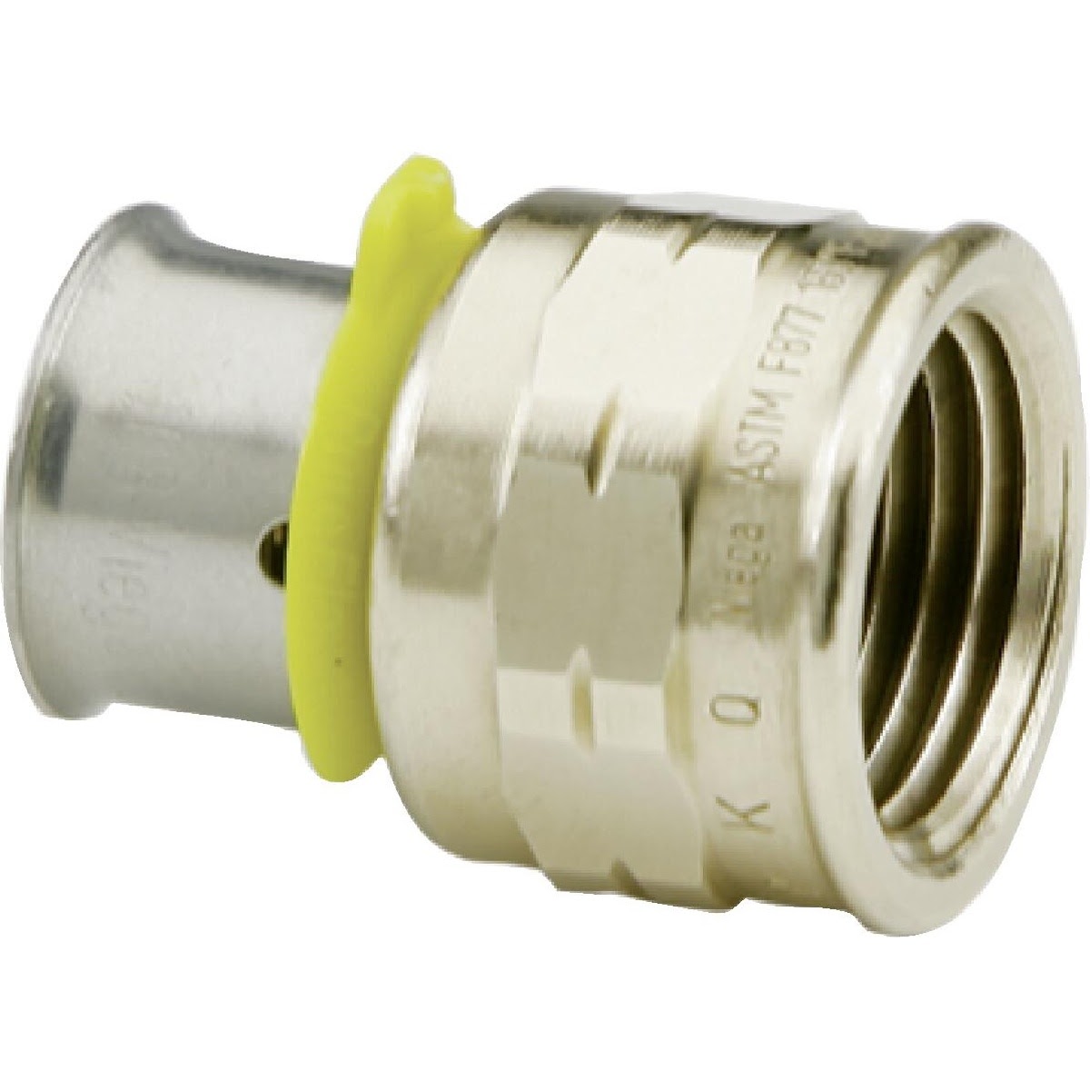 Viega 91590 (2812ZL) PureFlow Press Adapter 2 in Press x 2 in FPT (1 Each)