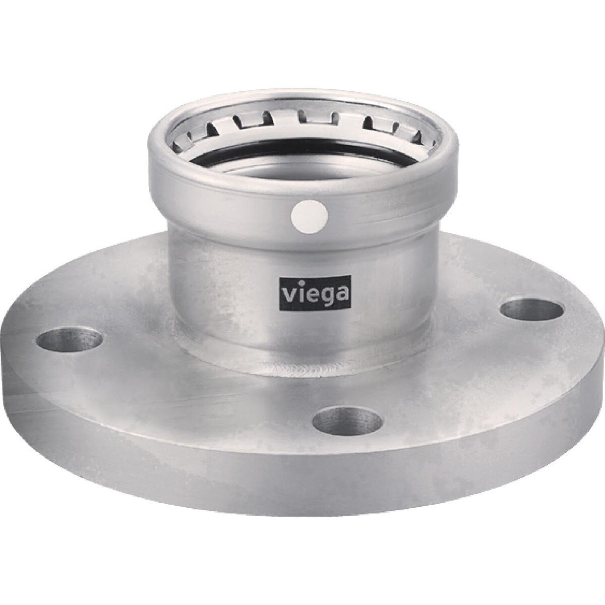Viega 98530 (6859XL) MegaPress 316 FKM 316 Stainless Press Flange Class 150 RF (1 Each)