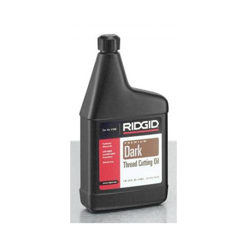 RIDGID 41590 Low Odor Anti-Misting Dark Threading Oil, 1 Quart