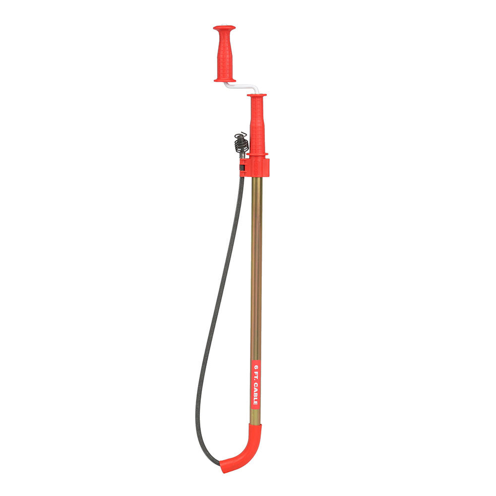 RIDGID 59802 K-6 DH 6 Foot Toilet Auger with Drop Head
