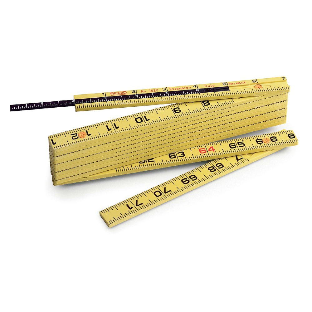 RIDGID 81280 Model 1602, 2m Metric Ruler