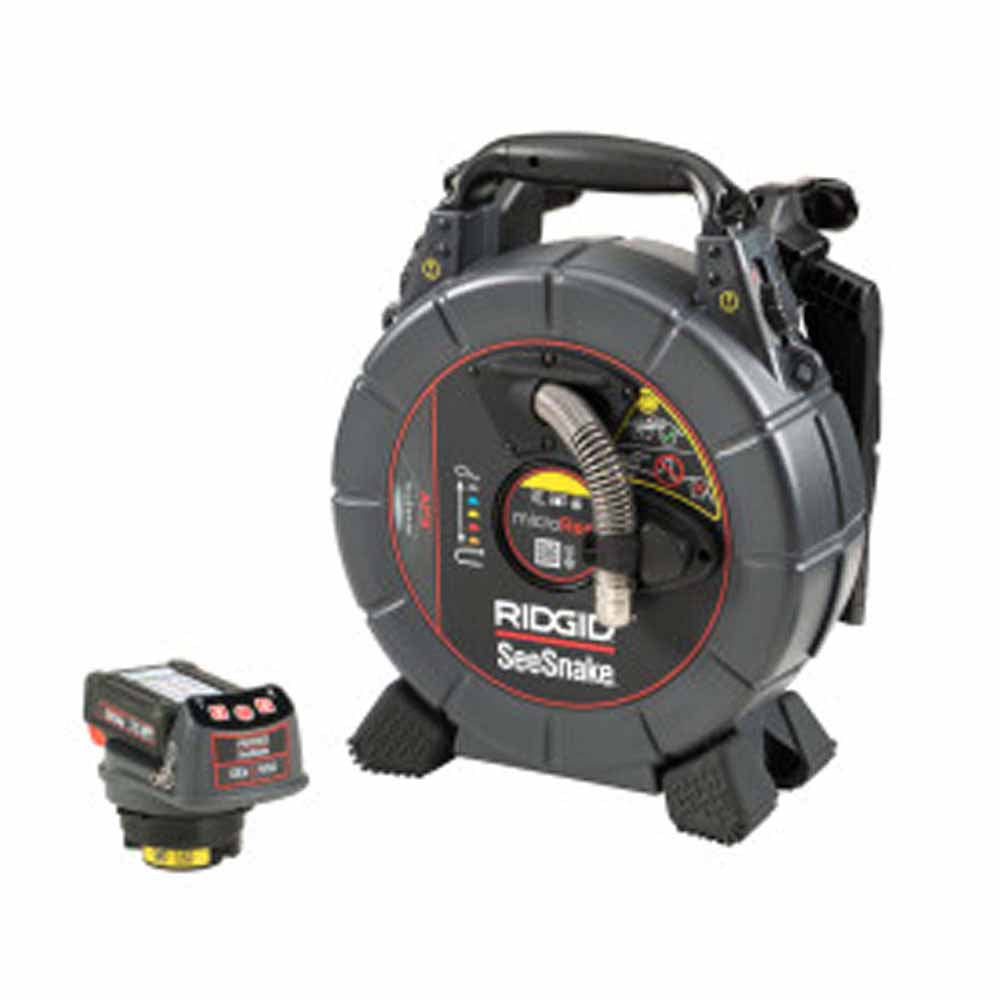 Ridgid 78728 SeeSnake MicroREEL APX & CSx Via System with TruSense - 1 Battery and 1 Charger Included